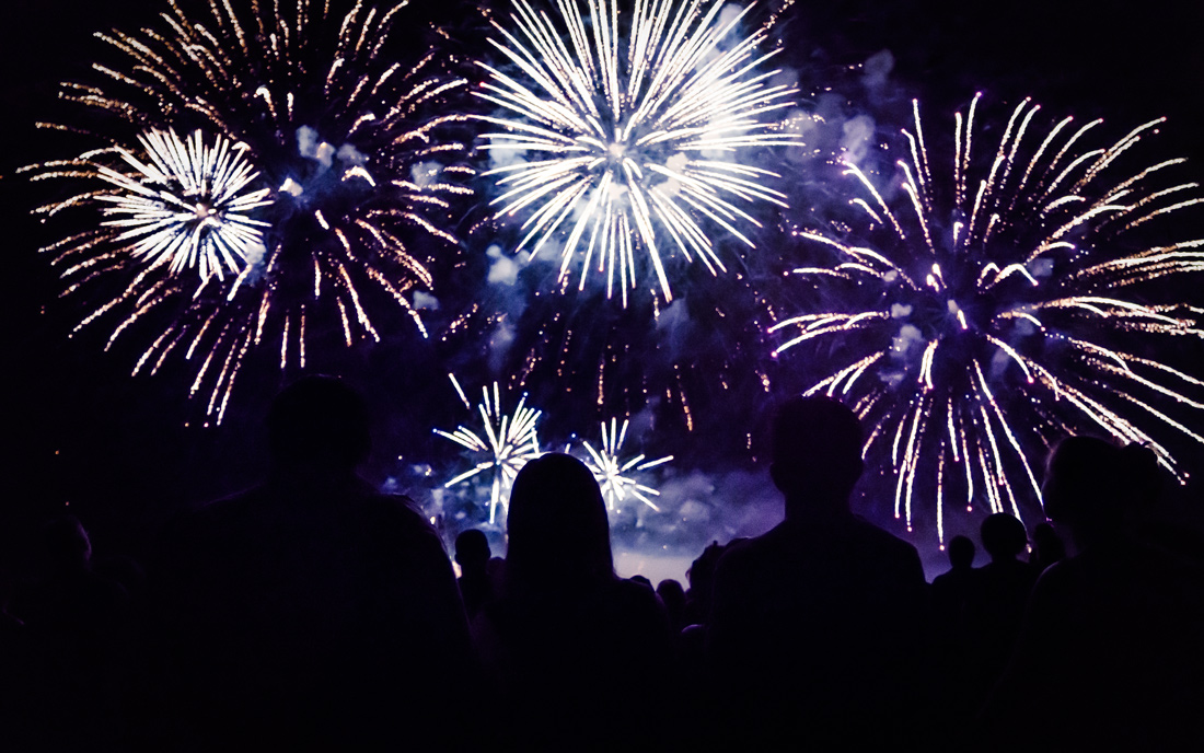 Bedale fireworks display 2018